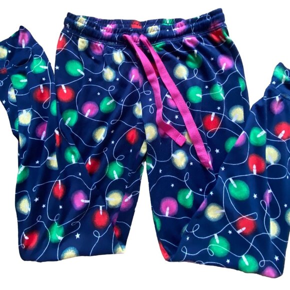 Jenni Intimates Womens Soft Christmas/Winter Pajama Pants-Blue-Size S-GUC - Picture 3 of 6